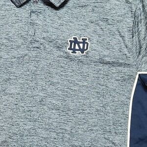 University Of NOTRE DAME Polo Shirt Mens Extra Large Short Sleeve